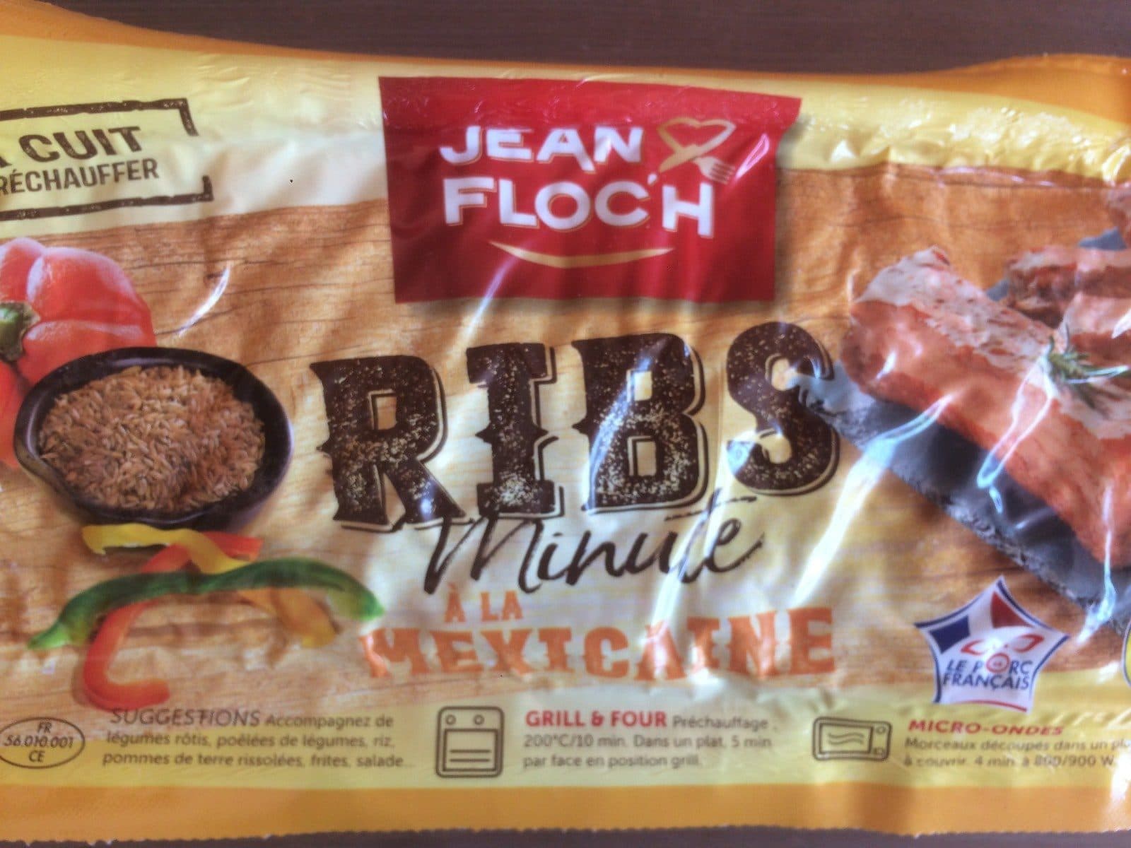 Open Food Facts RIBS MINUTE A LA MEXICAINE packshot