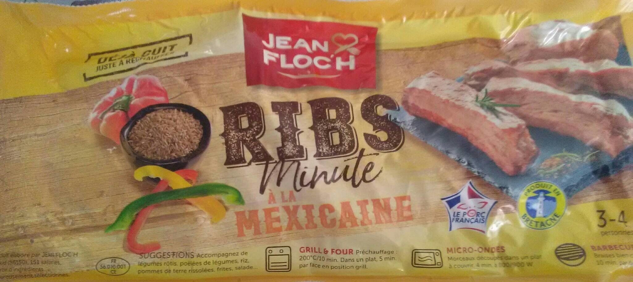 Open Food Facts Rib's mexicain cuit vpf packshot