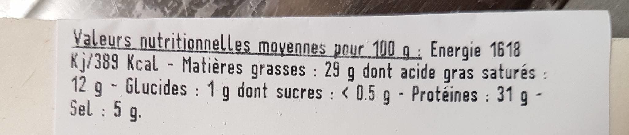 Tage Saucisson sec packshot