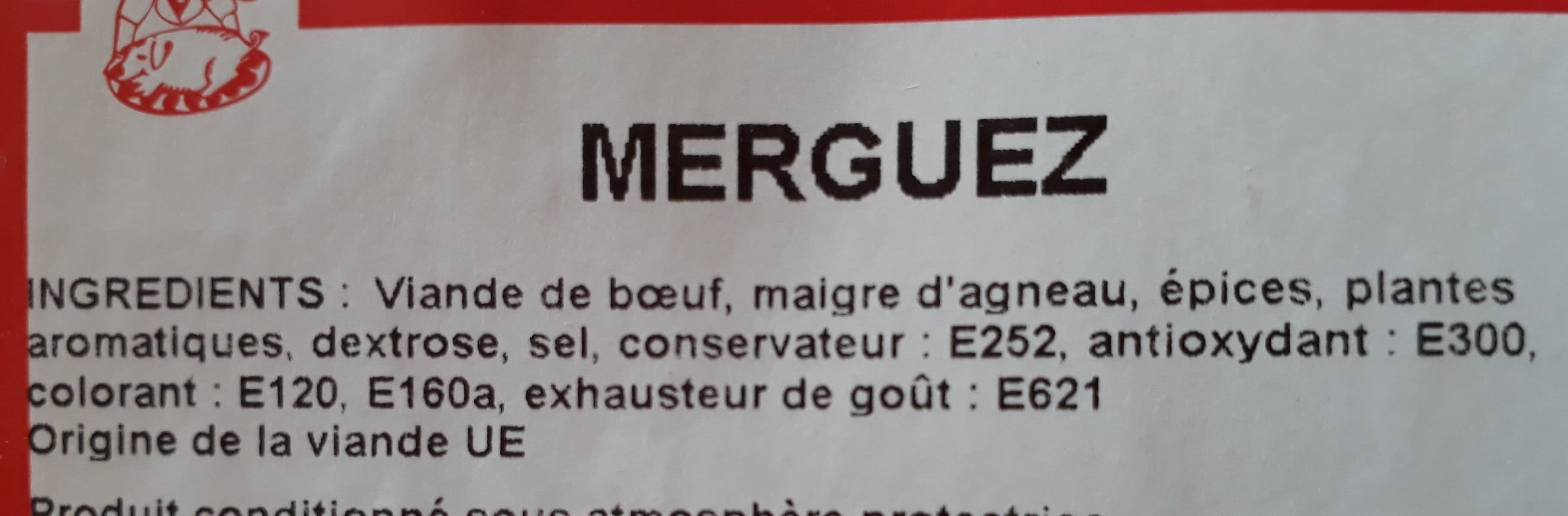 Open Food Facts Merguez packshot
