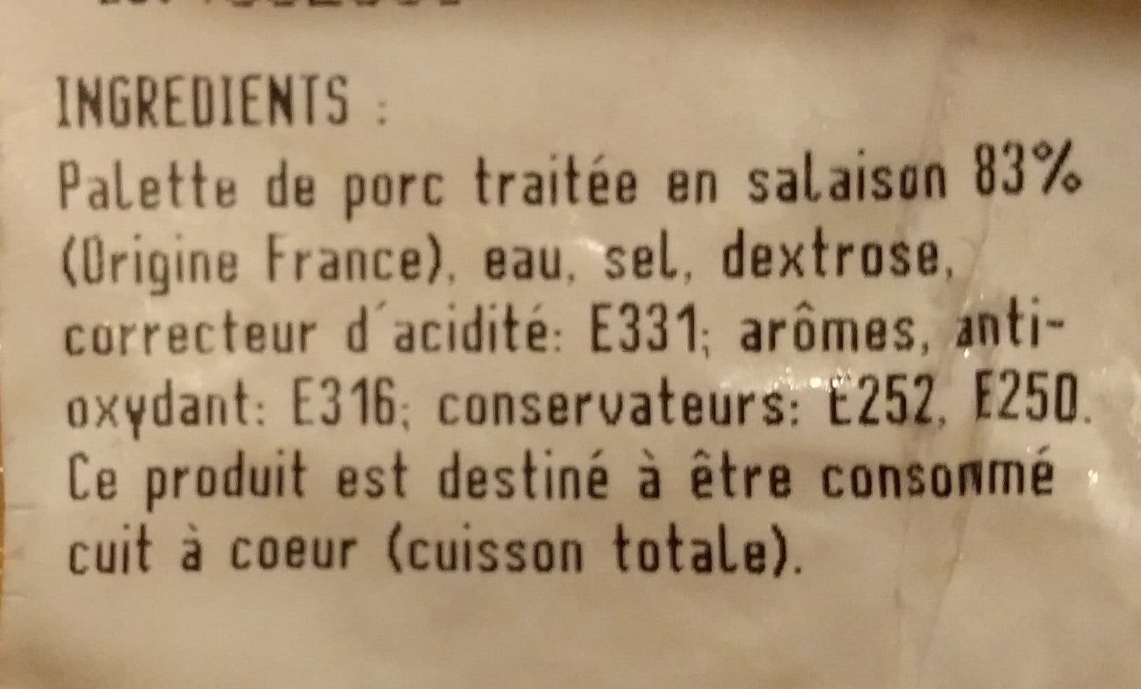 Festein D'alsace Palette fumé packshot