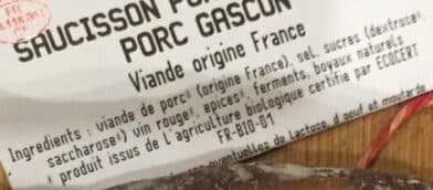 Earl Granier Saucisson packshot