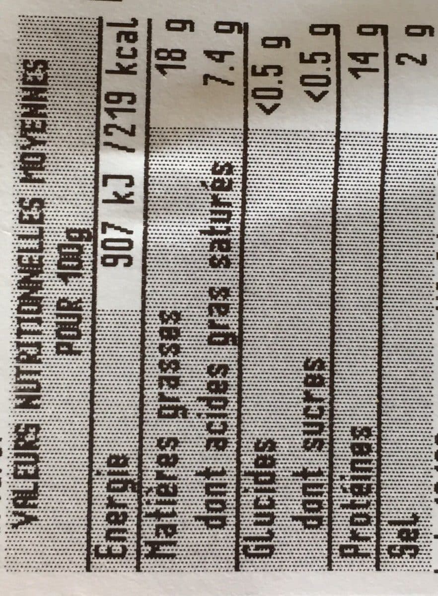 Open Food Facts Saucisses natures /4 vpf packshot