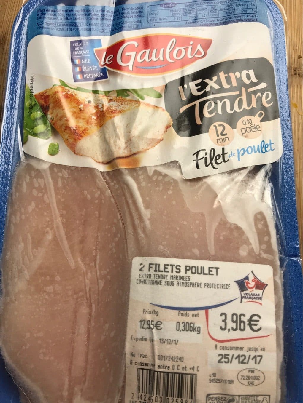 Le Gaulois Filet de poulet packshot