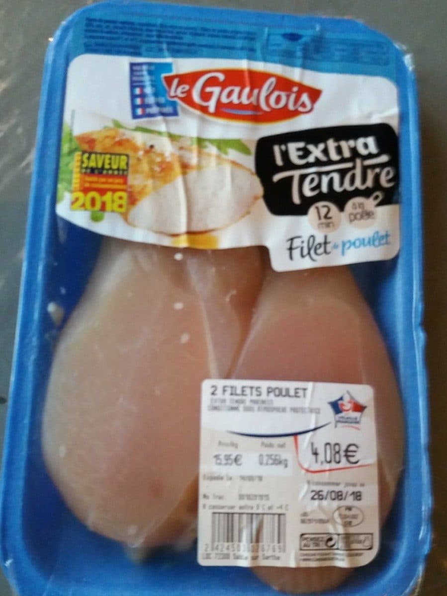 Le Gaulois 2 Filets POULET packshot