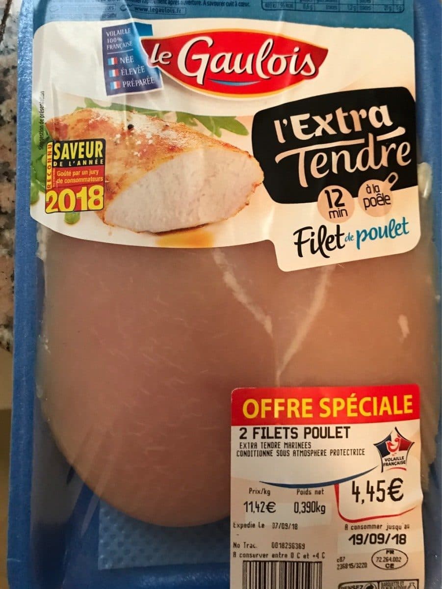 Open Food Facts L'extra tendre packshot