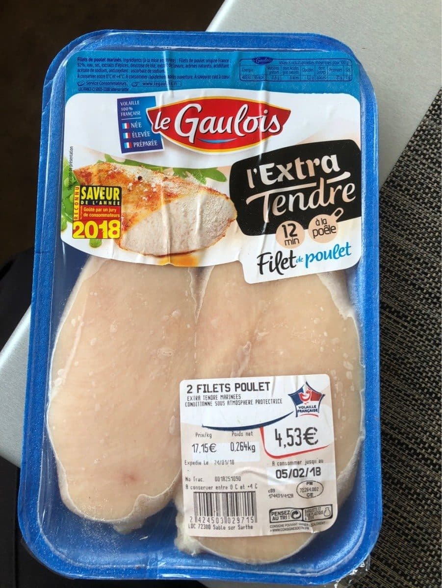 Le Gaulois Filet de poulet packshot