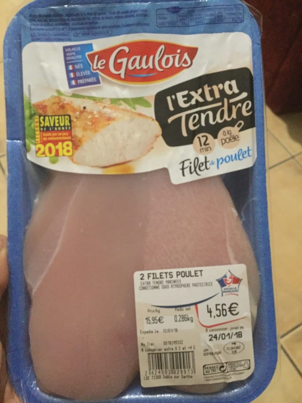 Le Gaulois Filet de poulet le gaulois l’extra tendre packshot