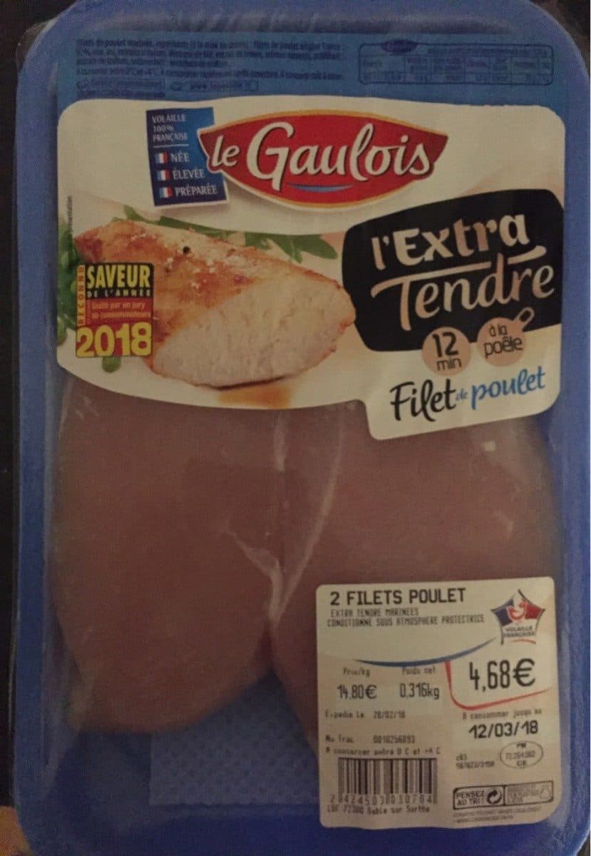 Le Gaulois Filet de poulet packshot