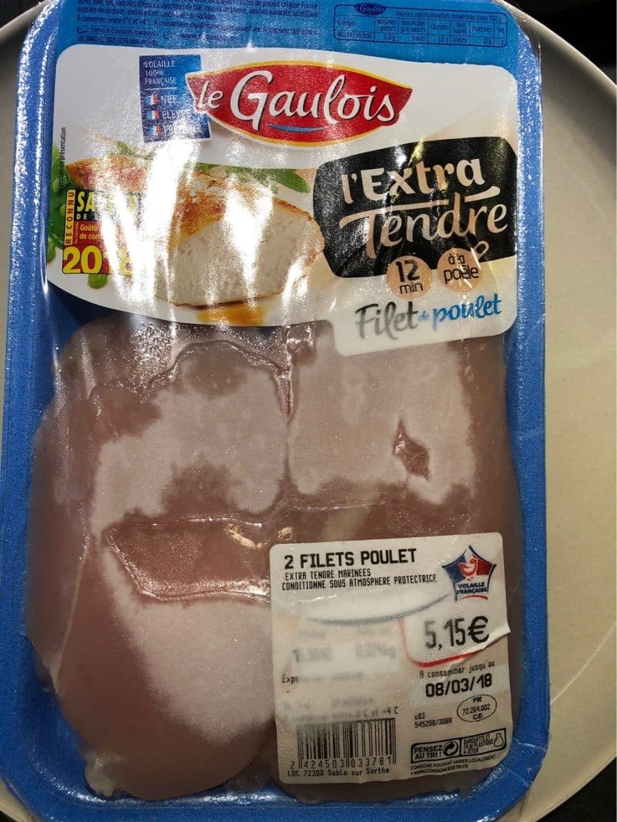 Le Gaulois L'extra tendre filet de poulet packshot