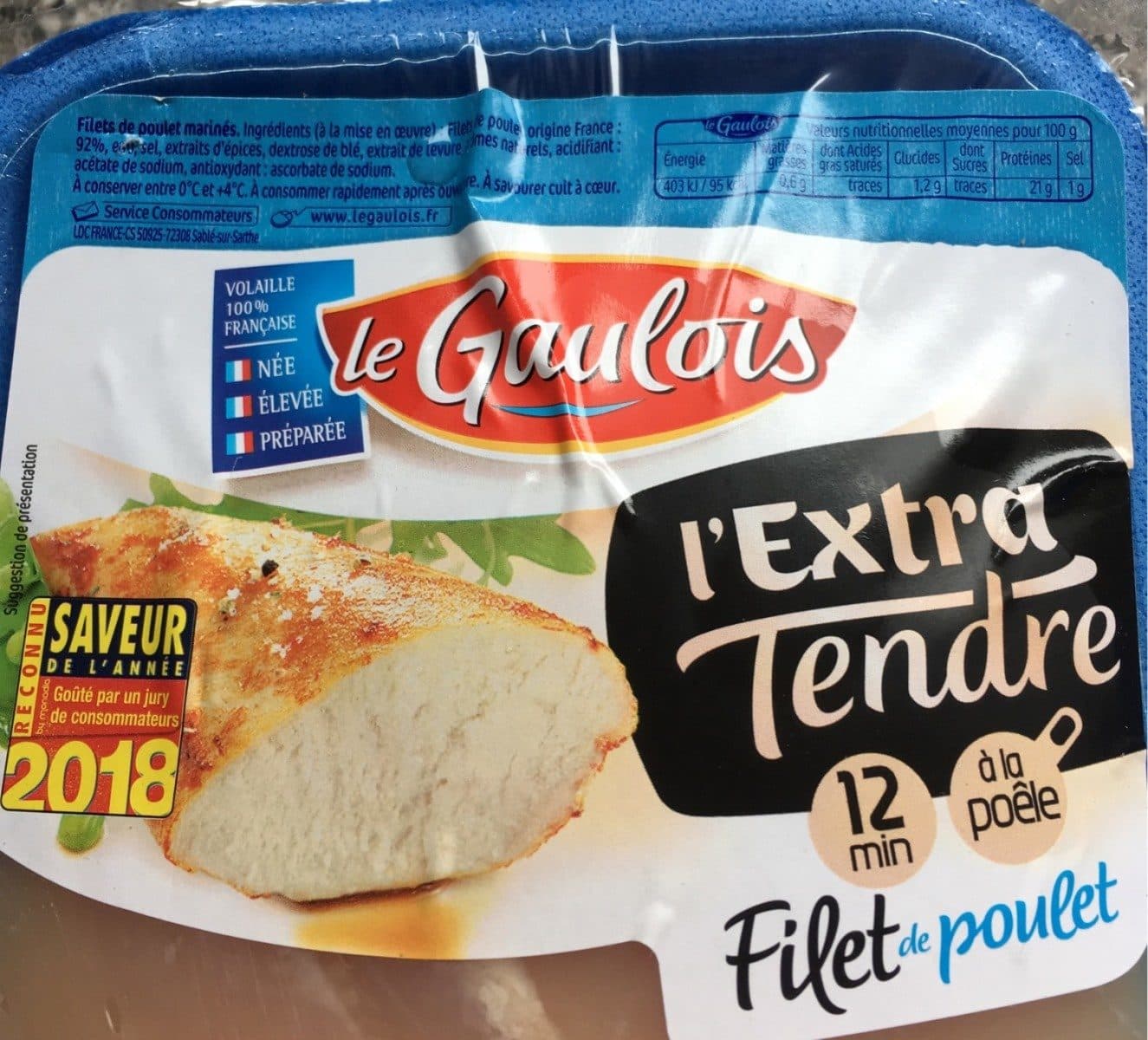 Open Food Facts filet de poulet l extra tendre packshot