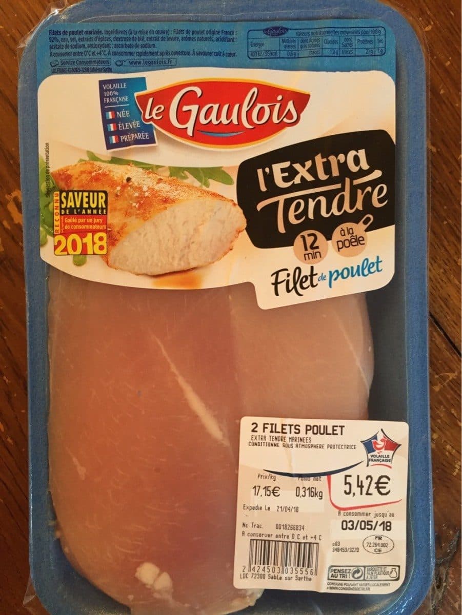 Le Gaulois Filet de poulet packshot