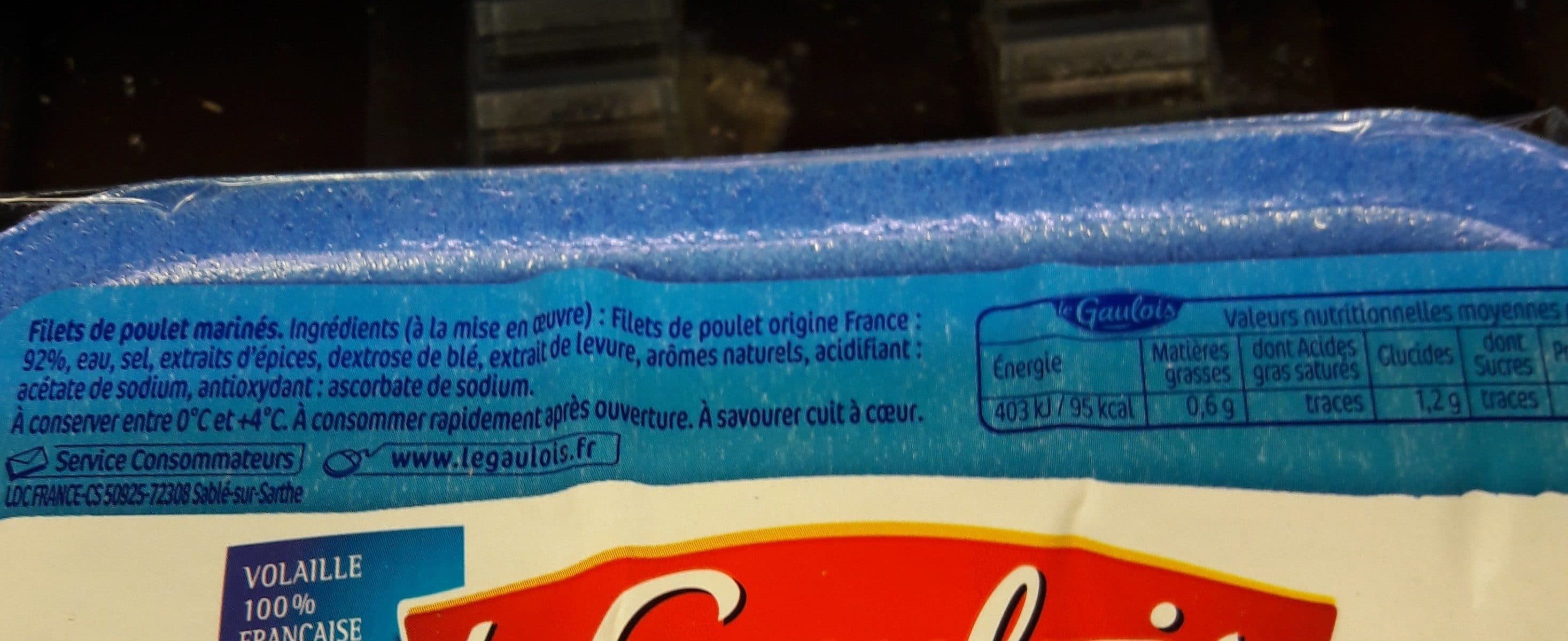 Le Gaulois Poulet l'estra tendre le gaulois packshot