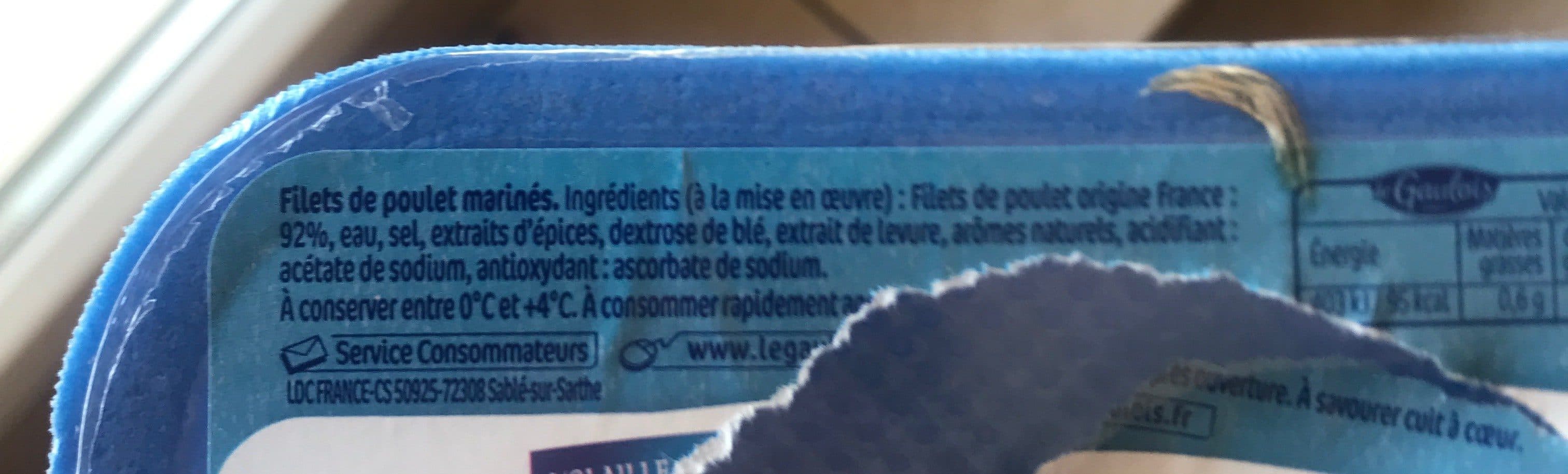 Le Gaulois L'extra tendre poulet packshot