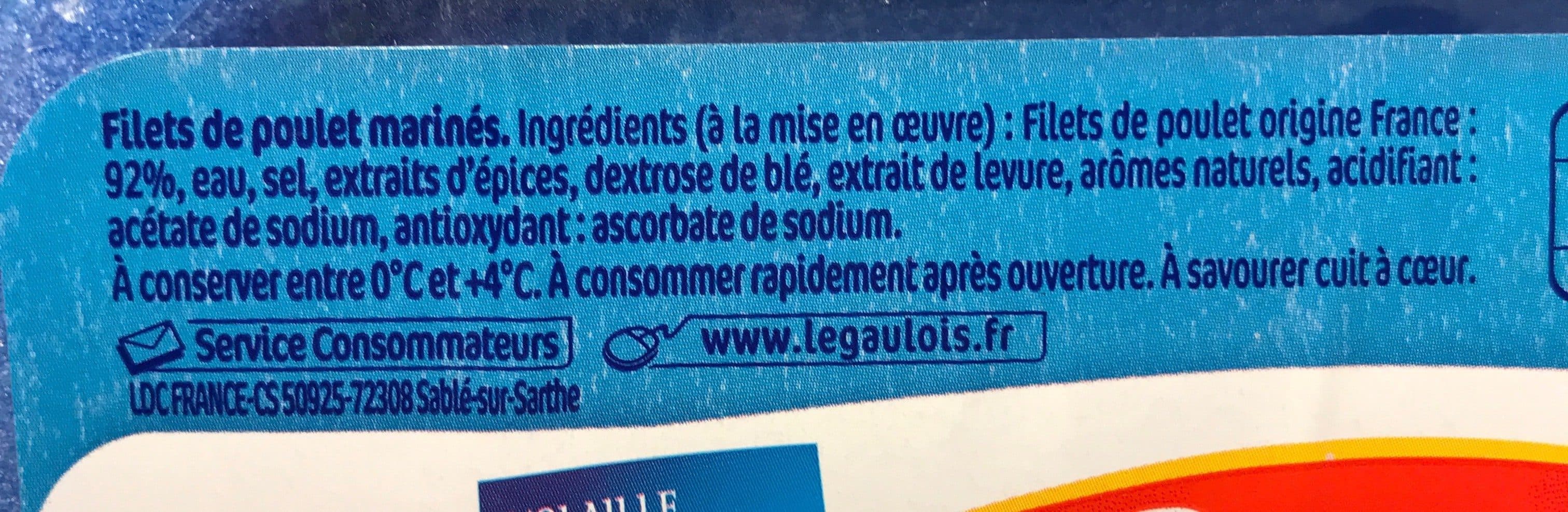 Le Gaulois Filet de poulet packshot