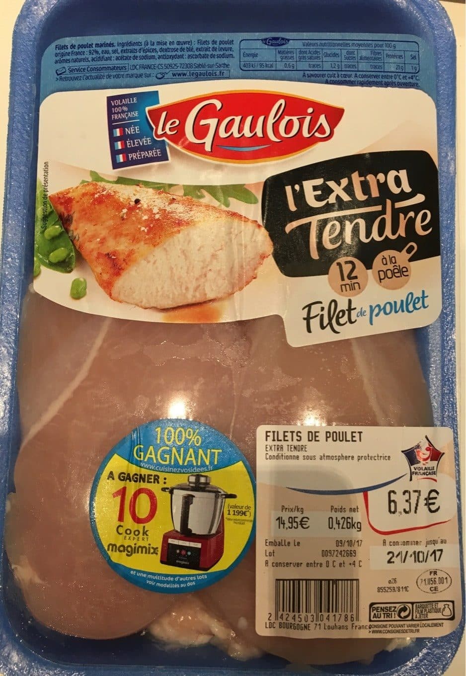 Le Gaulois L'Extra Tendre packshot
