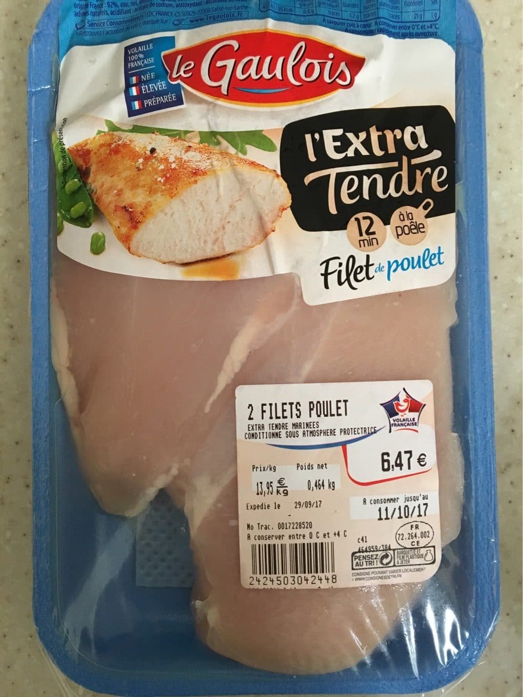 Le Gaulois Filet de poulet packshot
