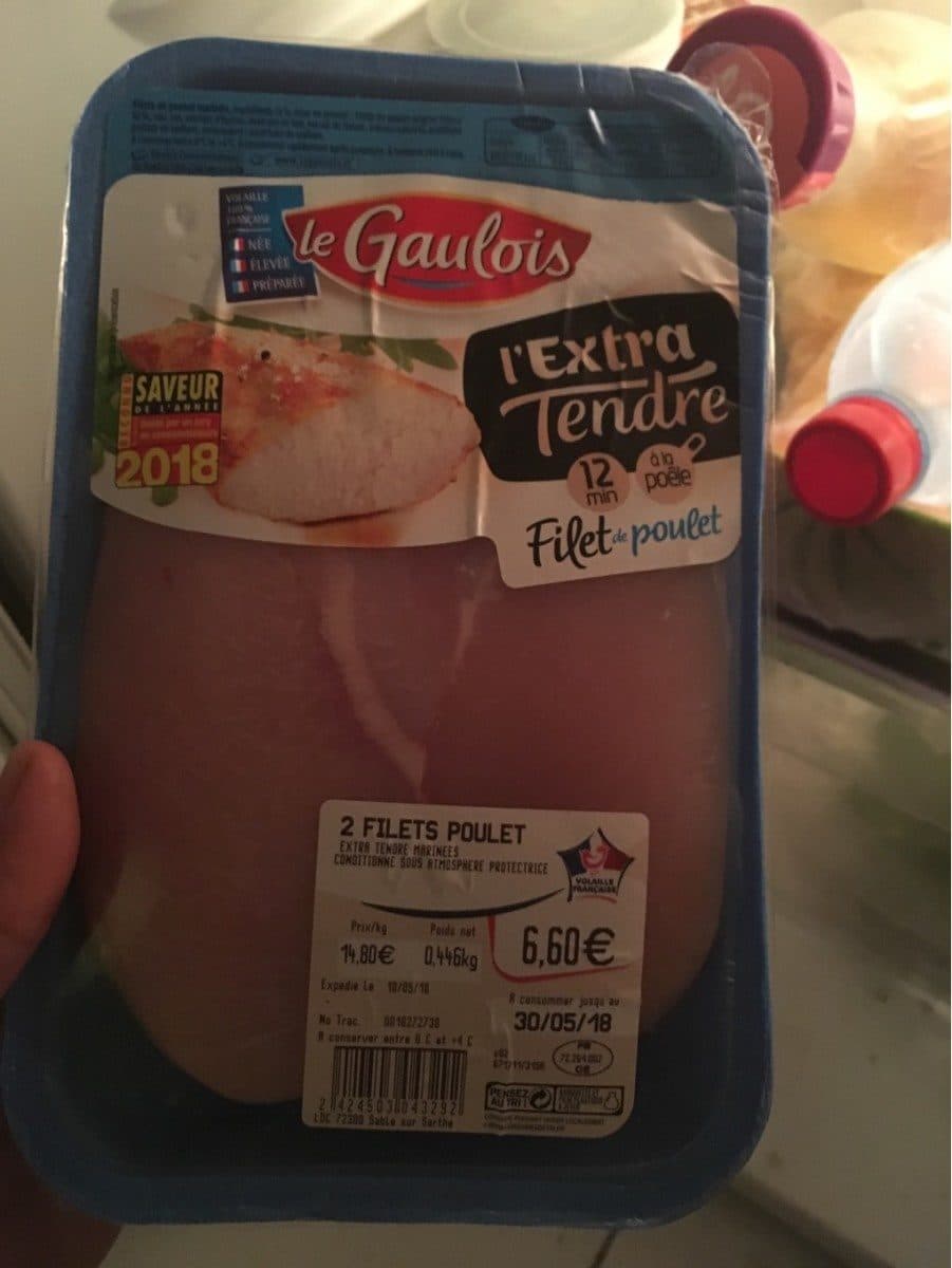 Open Food Facts Filet poulet packshot