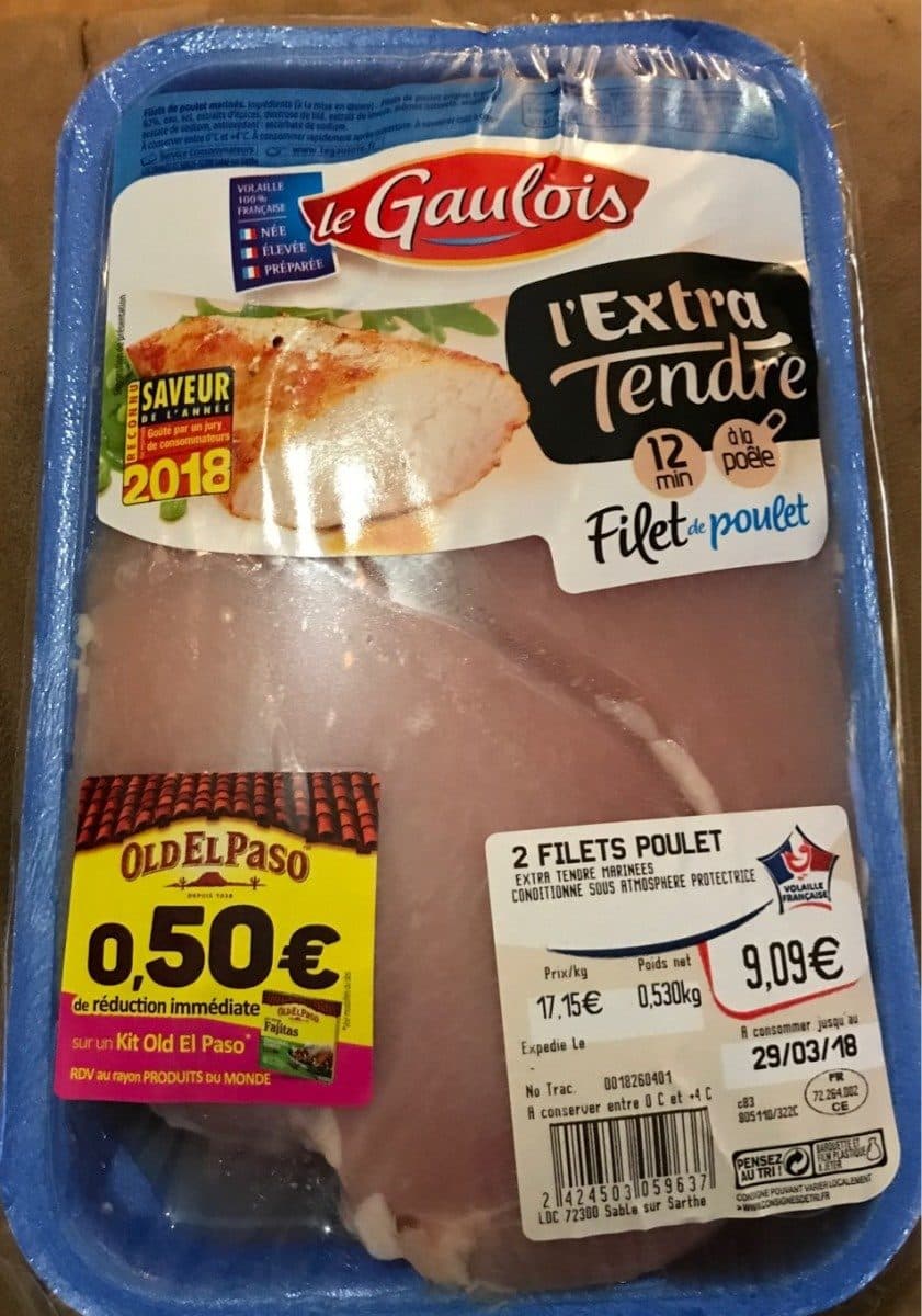 Le Gaulois Filet de poulet packshot