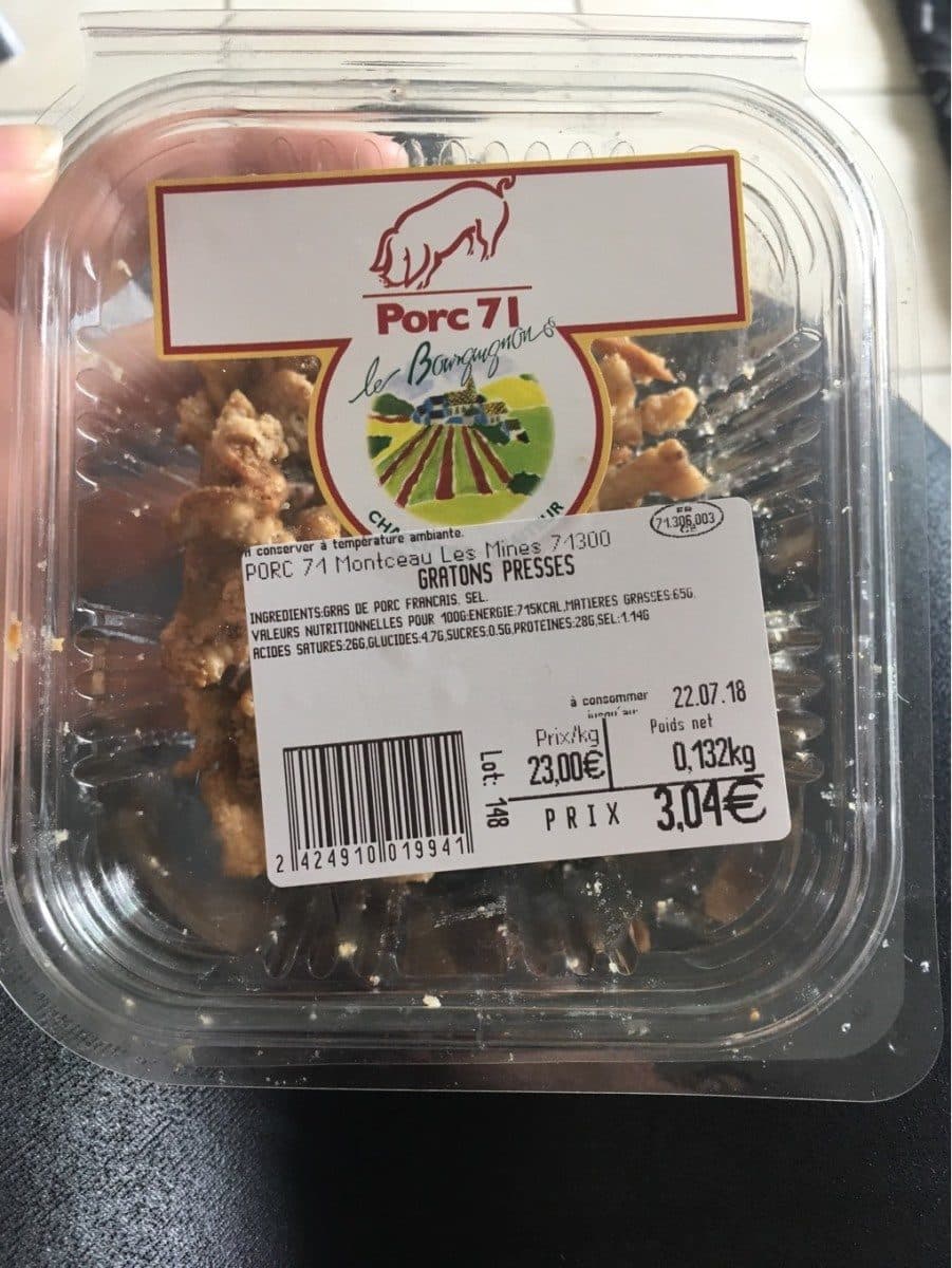 Open Food Facts Porc 71 packshot