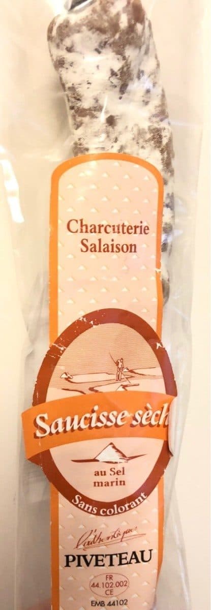 Open Food Facts Saucisse seche sans colorant packshot