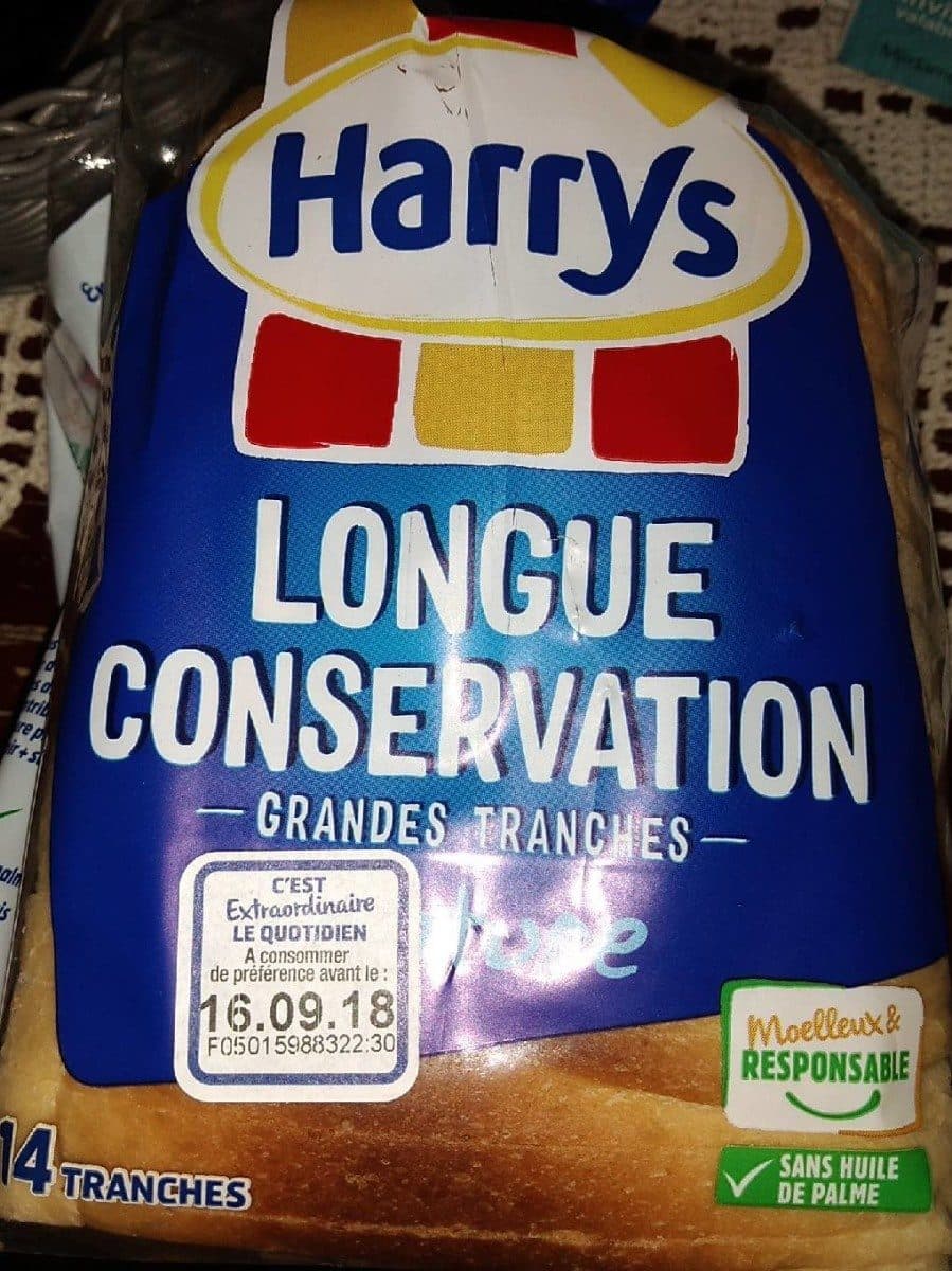 Harrys Pain de mie long conservation packshot