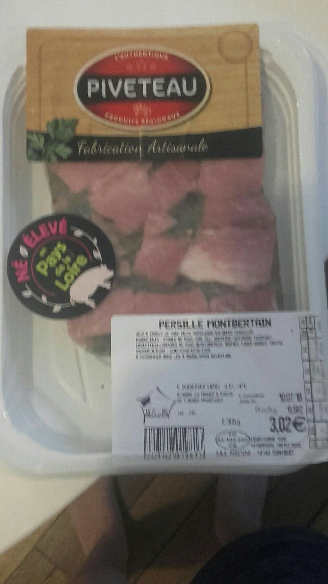 Open Food Facts Persillé Monterbain packshot