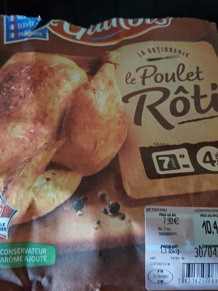 Le Gaulois Le poulet rôti packshot