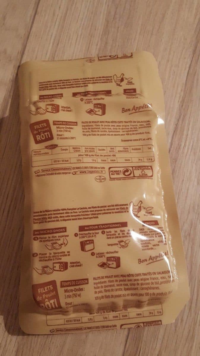 Le Gaulois Filet de poulet roti packshot