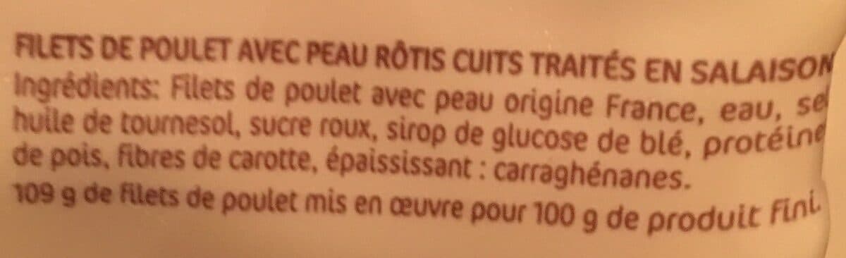 Le Gaulois Filets de Poulet rôti packshot