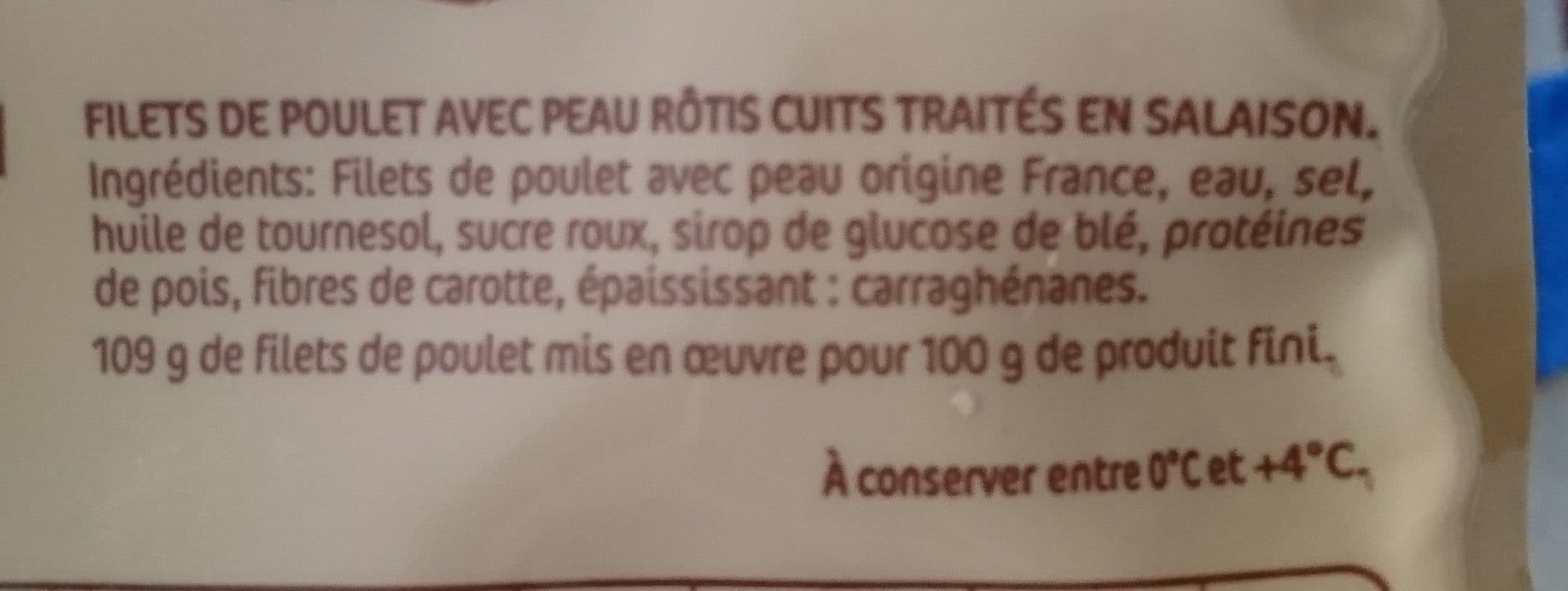 Le Gaulois Filet de poulet rôti packshot
