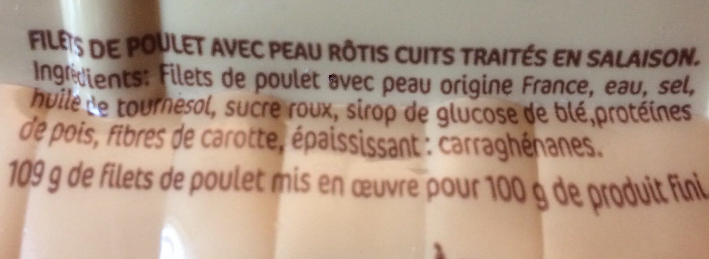 Le Gaulois Filet de poulet rôti packshot