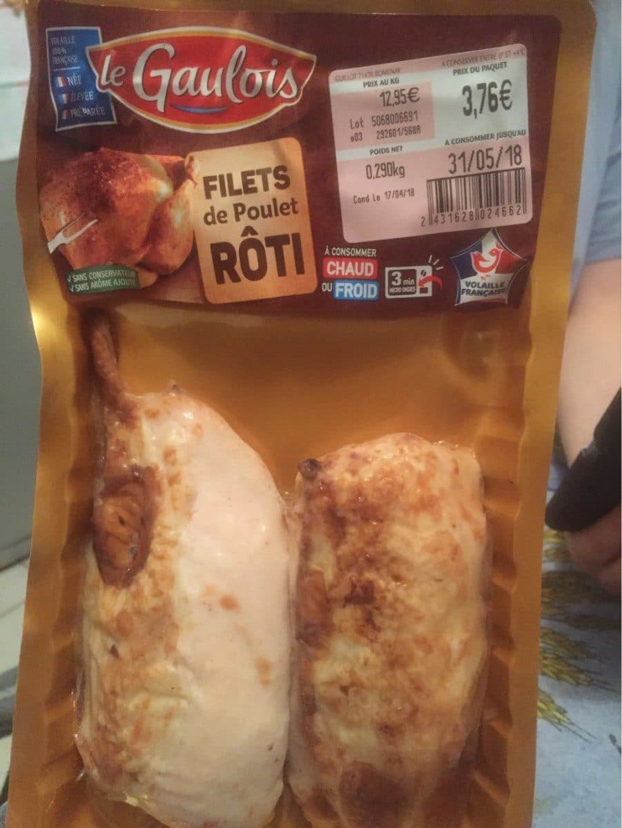 Le Gaulois Filets de poulet roti packshot