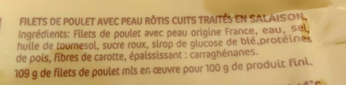 Le Gaulois Filet de poulet rôti packshot