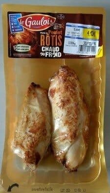 Le Gaulois Filets de poulet rôtis packshot