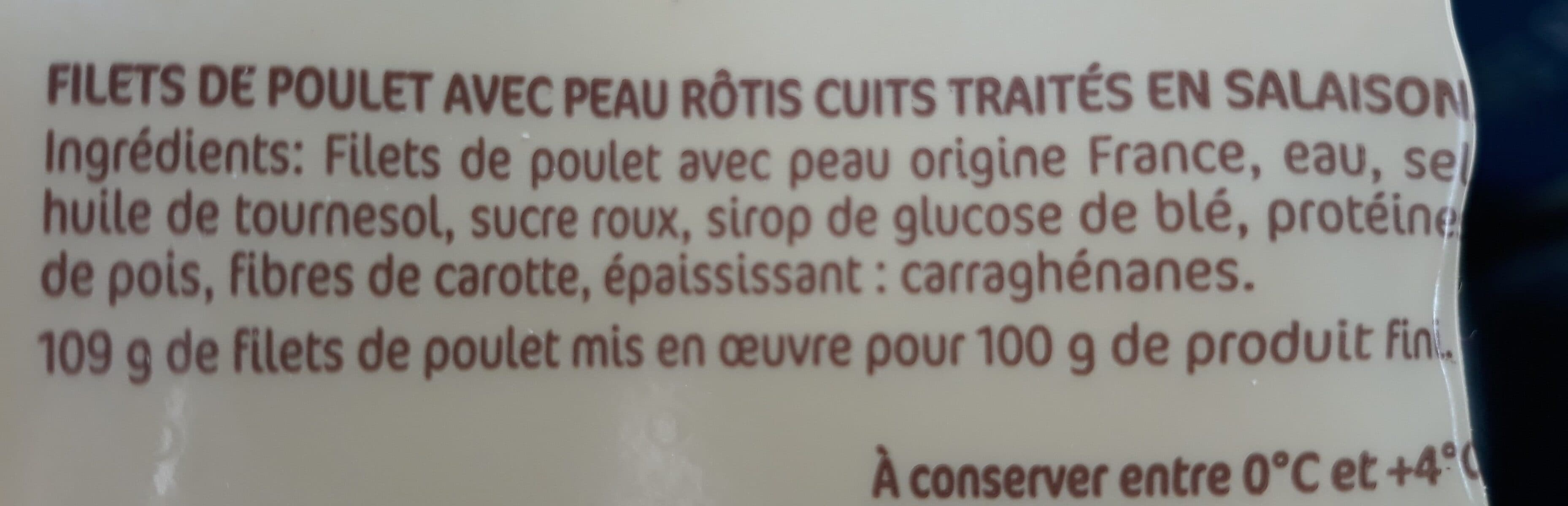 Le Gaulois filet de poulet roti packshot