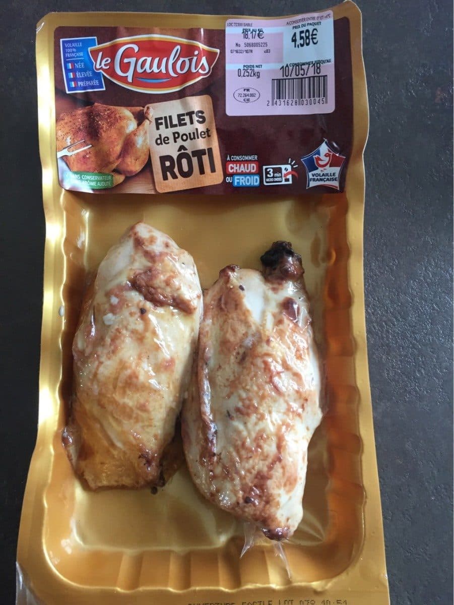 Le Gaulois Filets de poulet rôti packshot