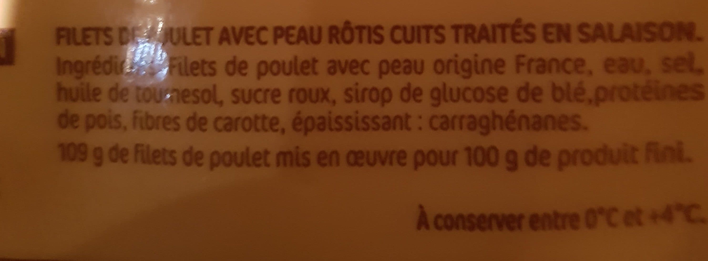 Le Gaulois Filet de poulet rôti packshot