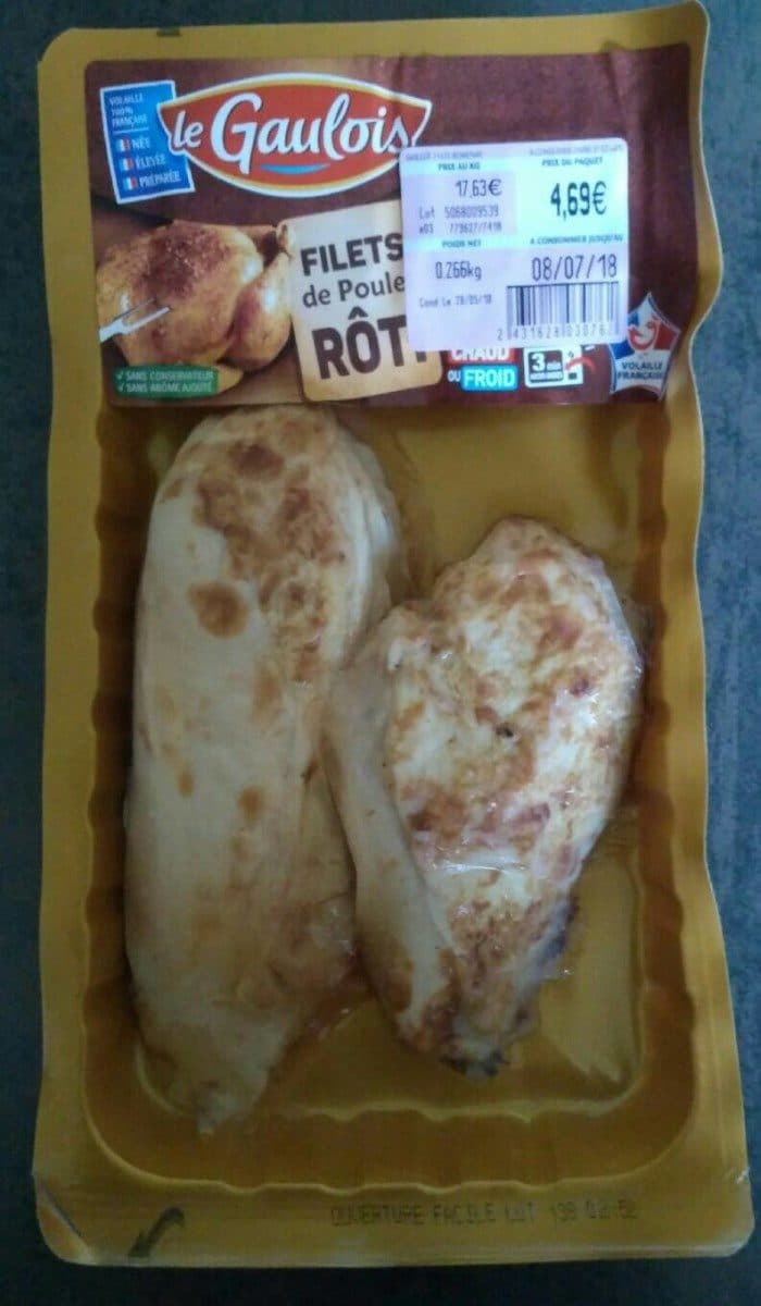 Le Gaulois Filets de Poulet Rôti packshot