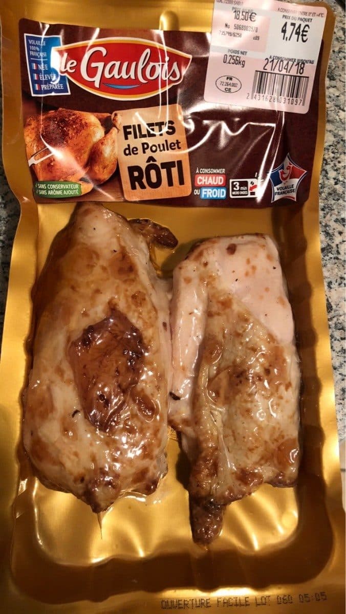 Le Gaulois Rôti de Filet de Poulet Cuit packshot