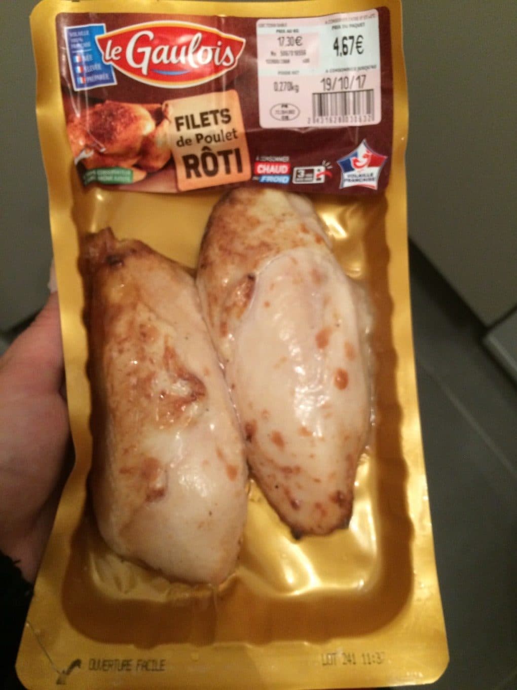Le Gaulois Filets de poulet rôti packshot