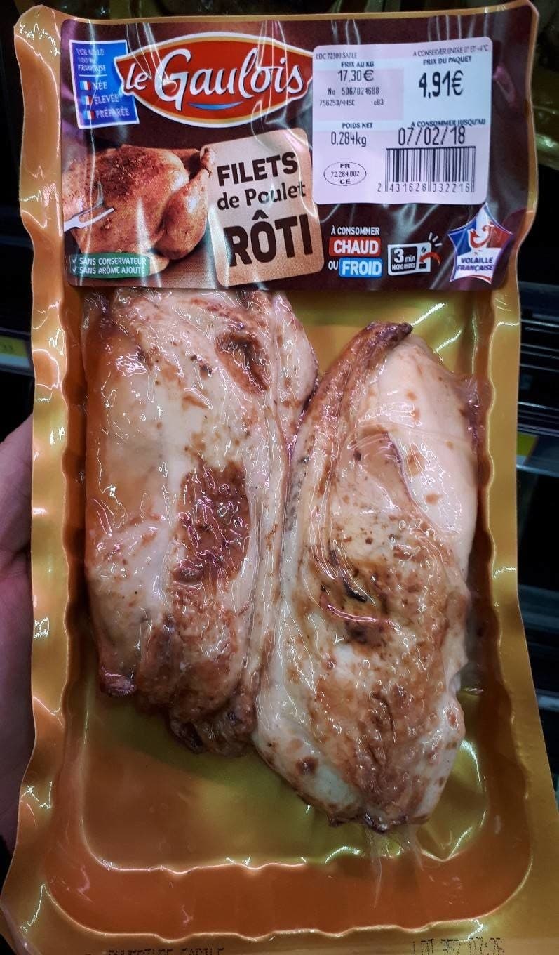 Le GAULOIS Filets de poulet rôti packshot