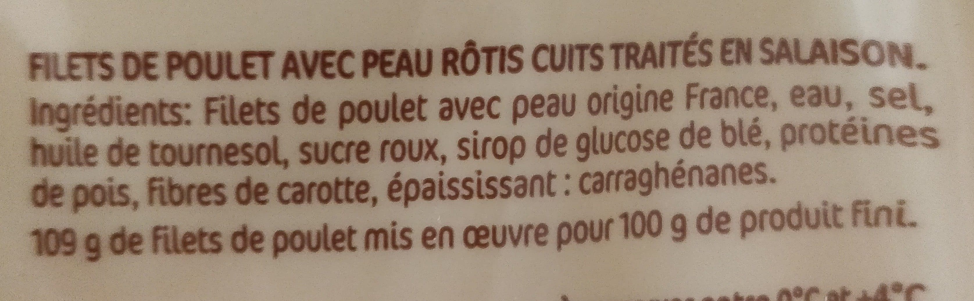 Le Gaulois Filet de poulet rôti packshot