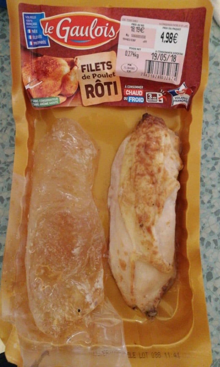 Le Gaulois Filet de poulet roti packshot