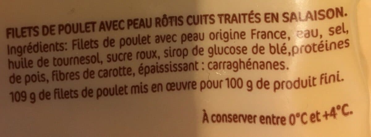 Le Gaulois Filets de poulet rôti packshot