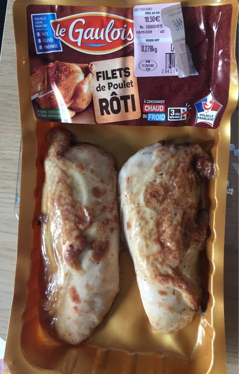 Le Gaulois Filets de poulet roti packshot