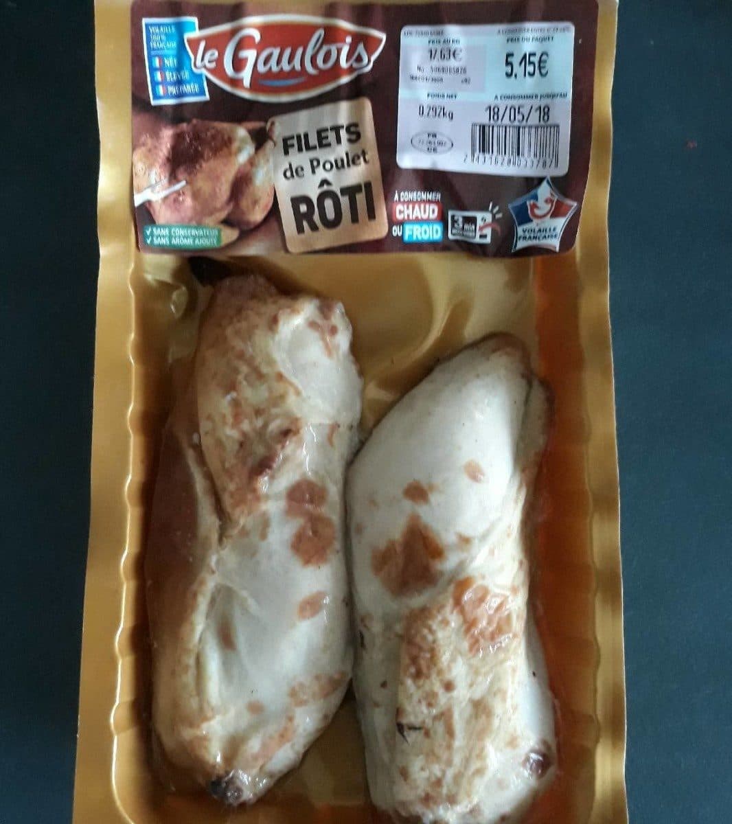 Le Gaulois Filets de poulet rôti packshot