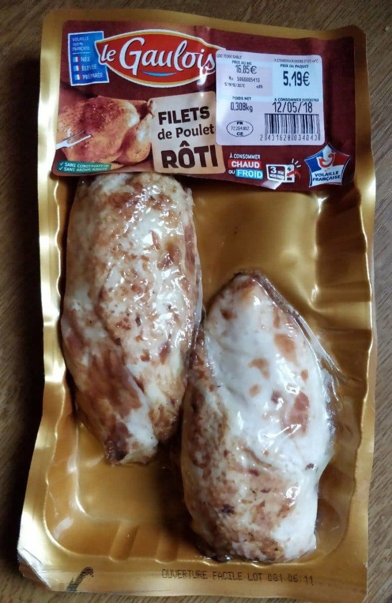 Le Gaulois Filets de poulet rôti packshot