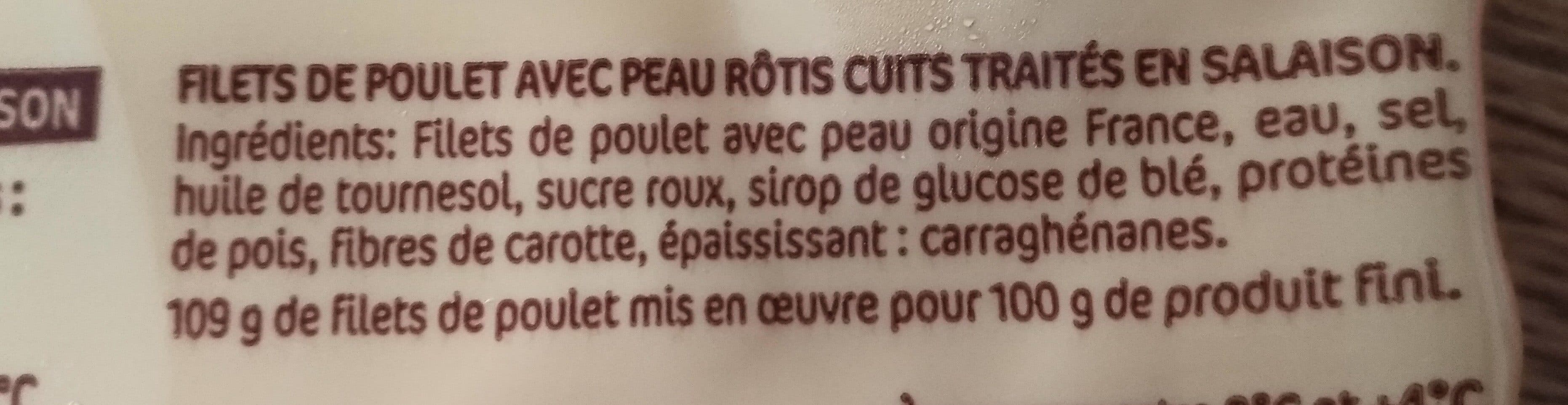 Le Gaulois Filet de poulet rôti packshot