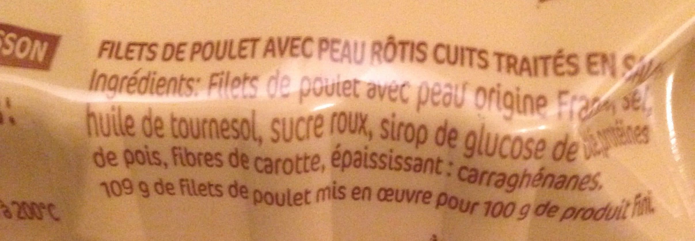 Le Gaulois Filets de poulet roti packshot